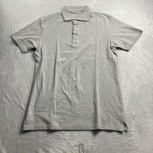 Men's Grey Polo-shirts - Picture 1 of 3